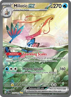 Milotic ex, Surging Sparks, no. 237