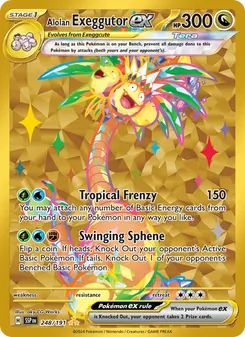 Alolan Exeggutor ex, Surging Sparks, no. 248