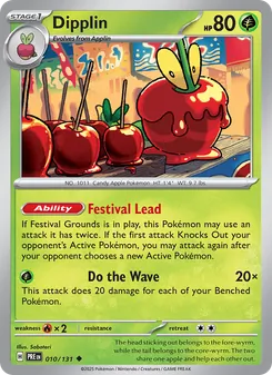 Dipplin, Prismatic Evolutions, no. 010