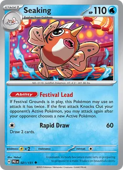 Seaking, Prismatic Evolutions, no. 021