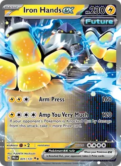 Iron Hands ex, Prismatic Evolutions, no. 031
