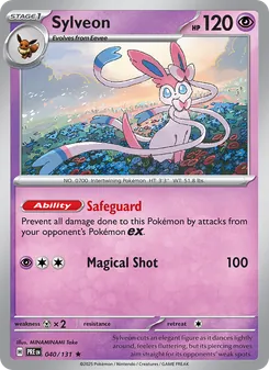 Sylveon, Prismatic Evolutions, no. 040
