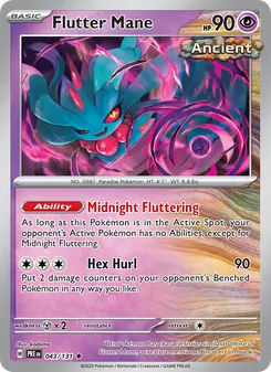Flutter Mane, Prismatic Evolutions, no. 043