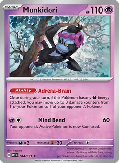 Munkidori, Prismatic Evolutions, no. 044