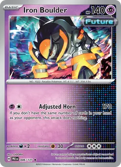 Iron Boulder, Prismatic Evolutions, no. 046