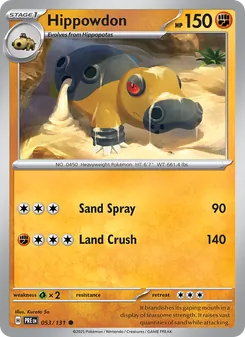 Hippowdon, Prismatic Evolutions, no. 053