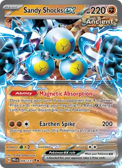 Sandy Shocks ex, Prismatic Evolutions, no. 056