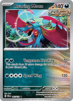 Roaring Moon, Prismatic Evolutions, no. 065