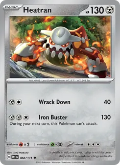 Heatran, Prismatic Evolutions, no. 068