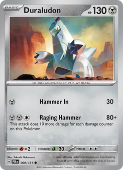 Duraludon, Prismatic Evolutions, no. 069