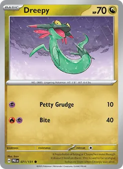 Dreepy, Prismatic Evolutions, no. 071