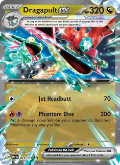 Dragapult ex, Prismatic Evolutions, no. 073