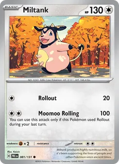 Miltank, Prismatic Evolutions, no. 081