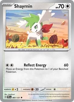 Shaymin, Prismatic Evolutions, no. 087