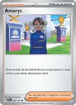 Amarys, Prismatic Evolutions, no. 093