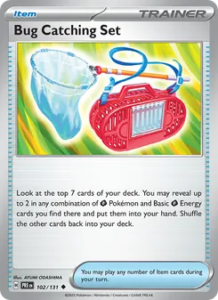 Bug Catching Set, Prismatic Evolutions, no. 102