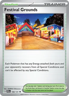Festival Grounds, Prismatic Evolutions, no. 108