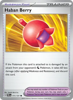 Haban Berry, Prismatic Evolutions, no. 111