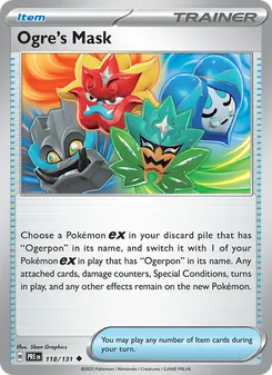 Ogre's Mask, Prismatic Evolutions, no. 118