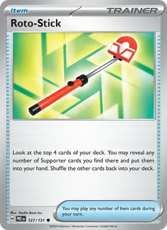 Roto-Stick, Prismatic Evolutions, no. 127