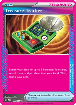 Treasure Tracker, Prismatic Evolutions, no. 131