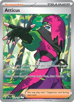 Atticus, Prismatic Evolutions, no. 133