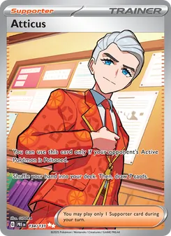 Atticus, Prismatic Evolutions, no. 134