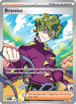 Brassius, Prismatic Evolutions, no. 135