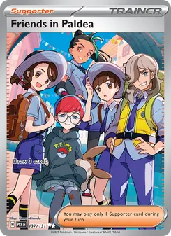 Friends in Paldea, Prismatic Evolutions, no. 137