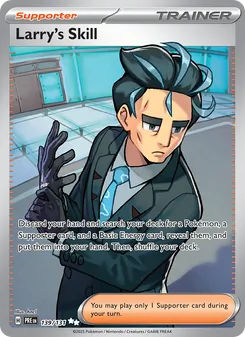 Larry's Skill, Prismatic Evolutions, no. 139