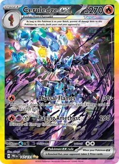 Ceruledge ex, Prismatic Evolutions, no. 147