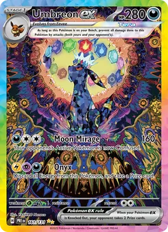 Umbreon ex, Prismatic Evolutions, no. 161
