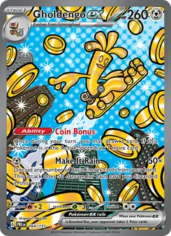 Gholdengo ex, Prismatic Evolutions, no. 164