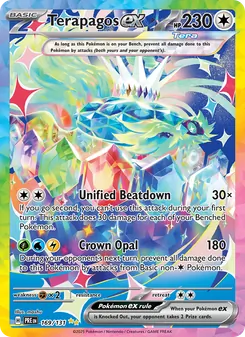 Terapagos ex, Prismatic Evolutions, no. 169