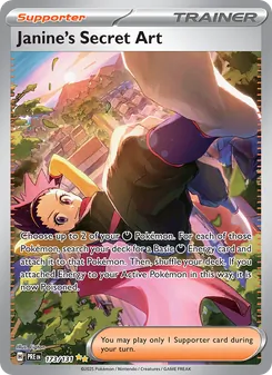 Janine's Secret Art, Prismatic Evolutions, no. 173