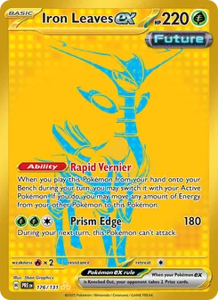 Iron Leaves ex, Prismatic Evolutions, no. 176