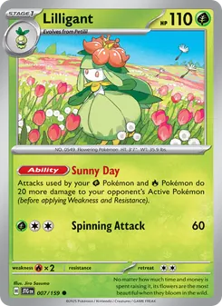 Lilligant, Journey Together, no. 007