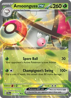 Amoonguss ex, Journey Together, no. 011