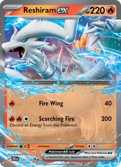Reshiram ex, Journey Together, no. 030