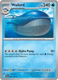 Wailord, Journey Together, no. 041