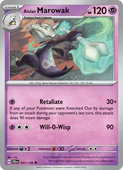 Alolan Marowak, Journey Together, no. 057
