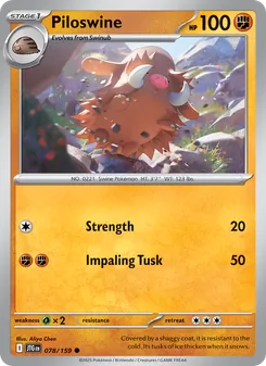 Piloswine, Journey Together, no. 078
