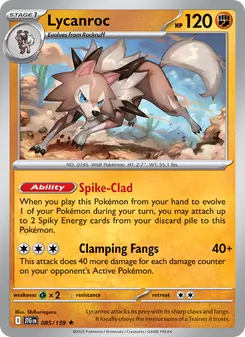 Lycanroc, Journey Together, no. 085