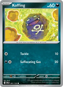 Koffing, Journey Together, no. 091