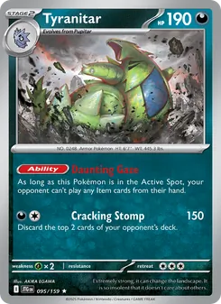 Tyranitar, Journey Together, no. 095