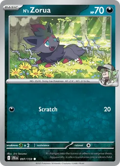 N's Zorua, Journey Together, no. 097