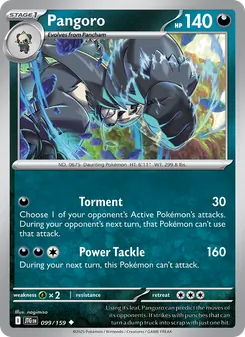 Pangoro, Journey Together, no. 099