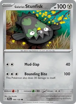 Galarian Stunfisk, Journey Together, no. 106
