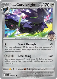 Hop's Corviknight, Journey Together, no. 108