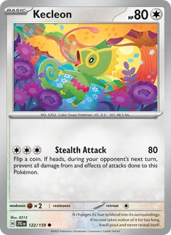 Kecleon, Journey Together, no. 122